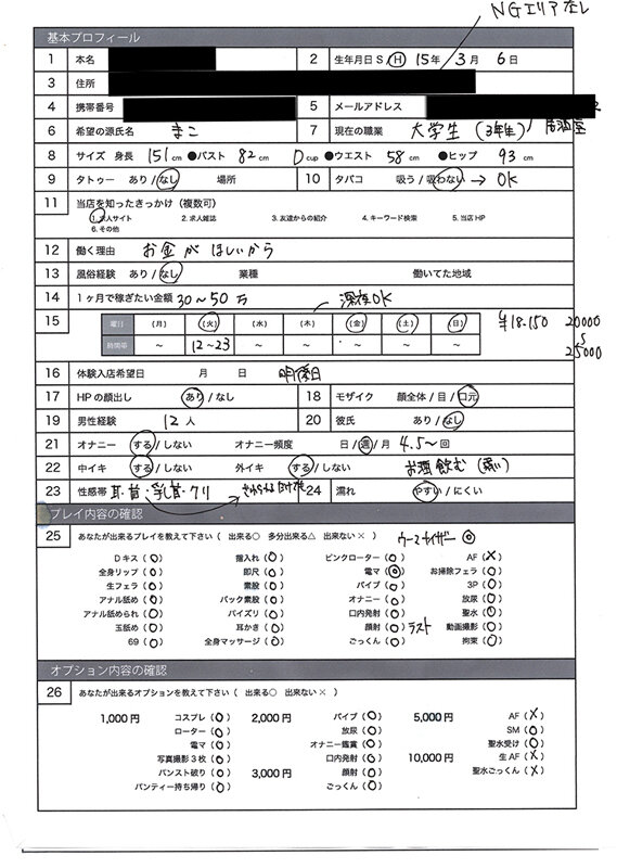 風俗面接SEX盗撮 本番推奨風俗店の面接→SEX体験講習パーフェクト流出！！ ＃002 面接シロウト 4名245分 10